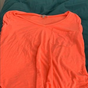 Orange Charlotte Russe shirt